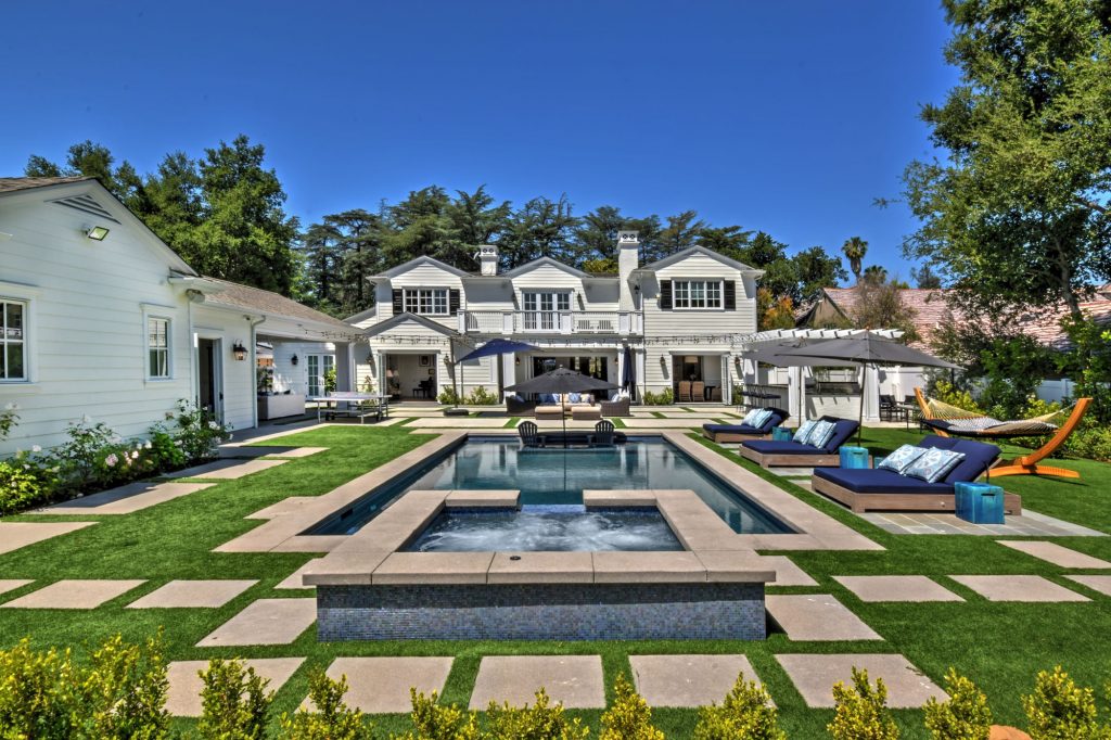 Empire of America Mortgage Home Luxury Poolside